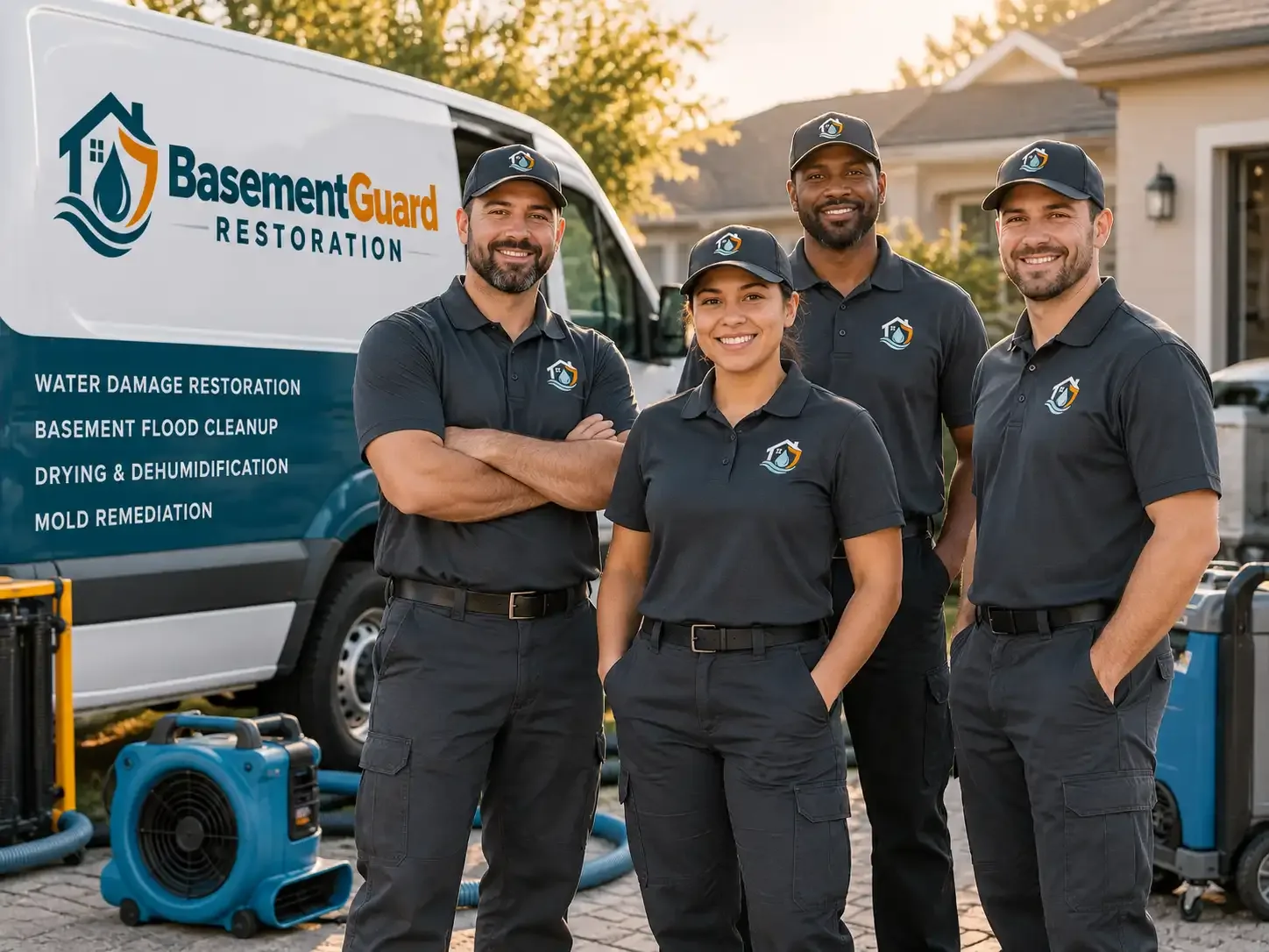 Basement Water Damage Restoration company in Mcintire, IA